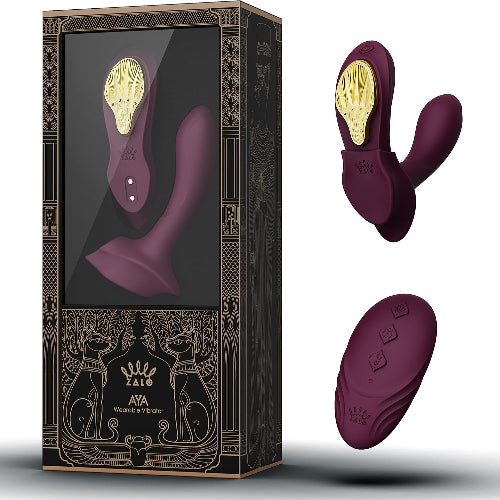 ZALO AYA アヤ ウェアラブルバイブレーター ２点責め アプリ遠隔操作 リモコン操作 静音 強力 人気 初心者 女性用【日本正規代理店】潮吹き 中いき