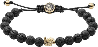 Diesel オールジェンダー ステンレススチールブレスレット, One Size, 金属, 宝石なし