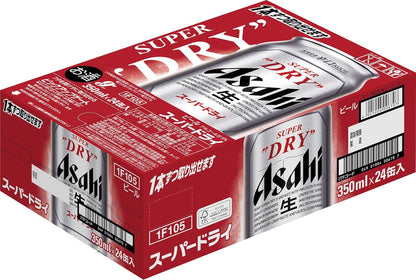 スーパードライ アサヒ ビール 350ml×24本 辛口<生>