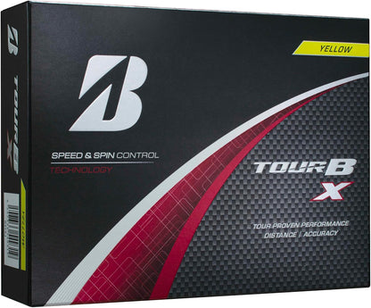 BRIDGESTONE(ブリヂストン)ゴルフボール TOUR B X/XS 2024年モデル 12球入