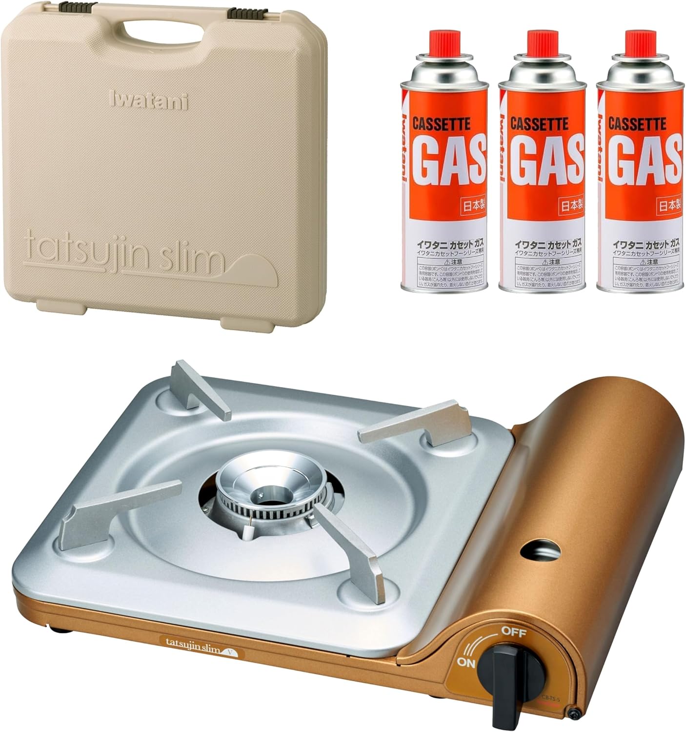 イワタニ（Iwatani／岩谷）カセットフー 達人スリムIII CB-SS-50（1台）日本製／防災対応