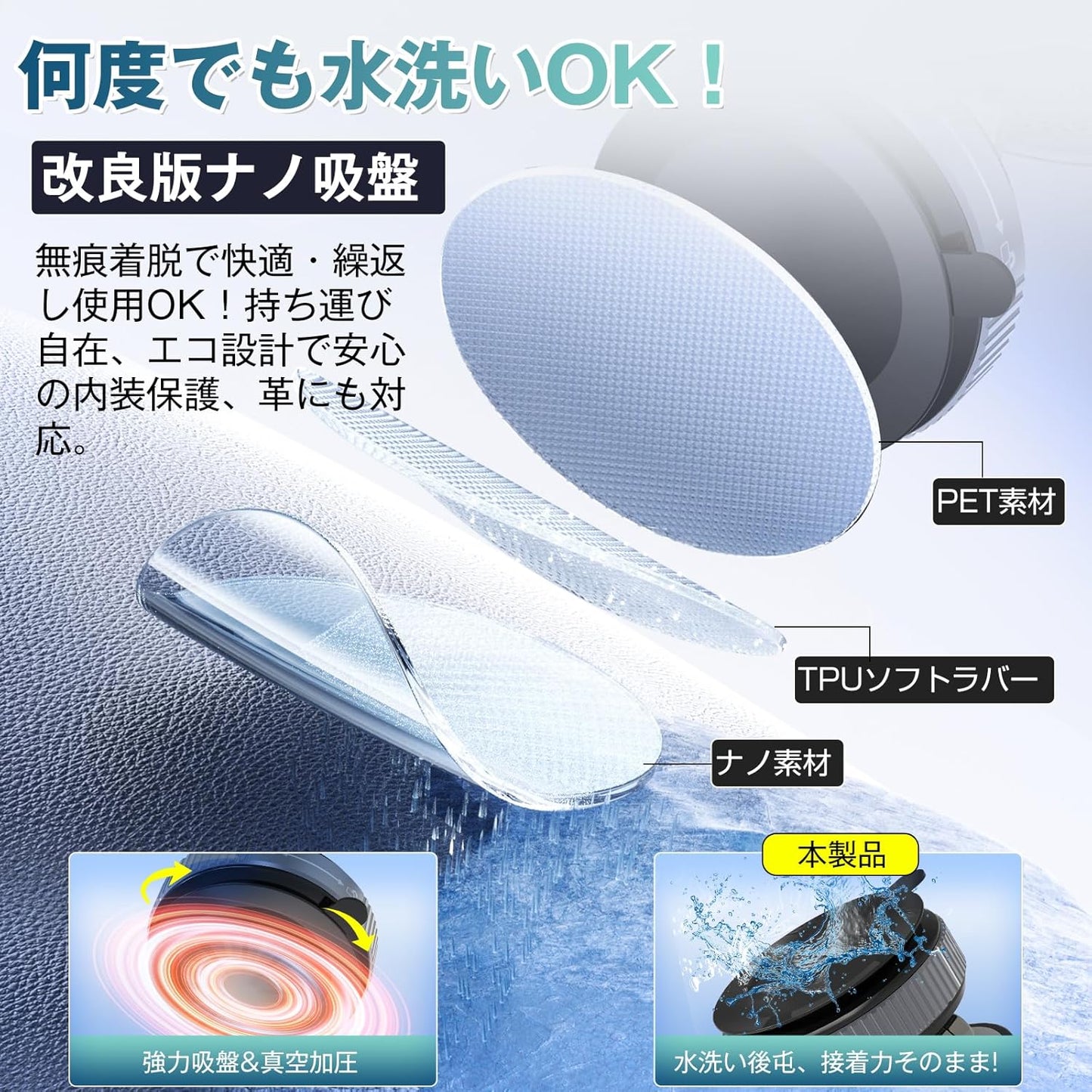 スマホホルダー 車 ワイヤレス充電 マグネット MagSafe対応 15W急速充電 360°回転 折りたたみ式