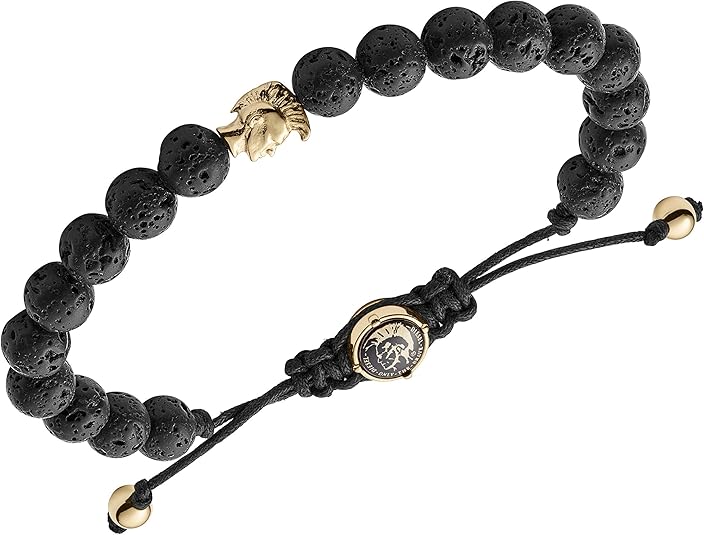 Diesel オールジェンダー ステンレススチールブレスレット, One Size, 金属, 宝石なし