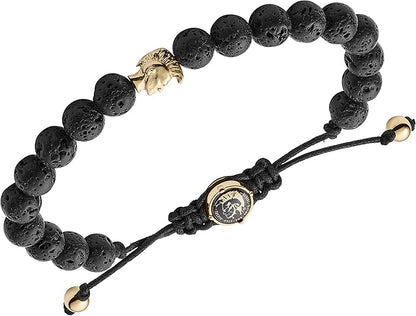 Diesel オールジェンダー ステンレススチールブレスレット, One Size, 金属, 宝石なし