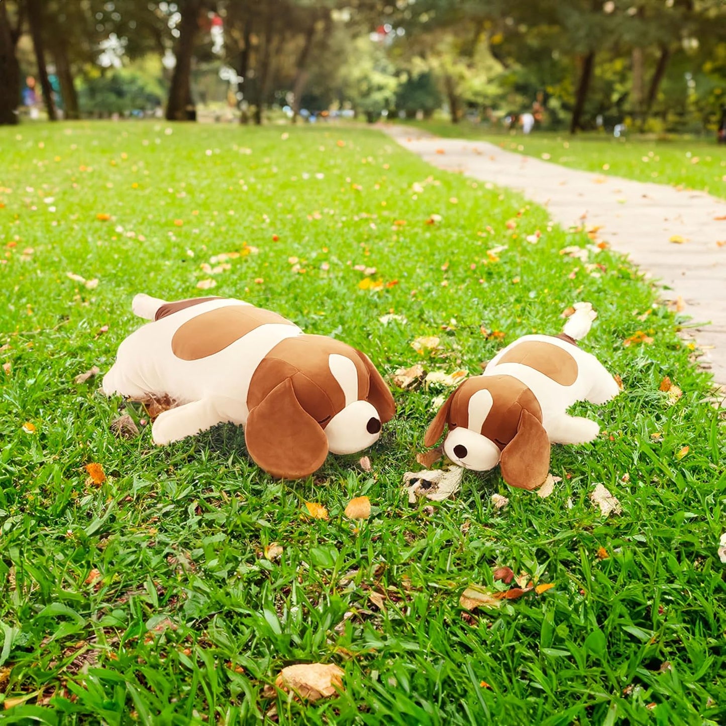 Livheart 抱きまくら 犬 ふわふわ かわいい ぬいぐるみ...